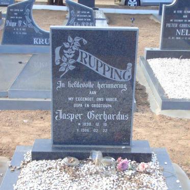 RUPPING Jasper Gerhardus 1898-1986