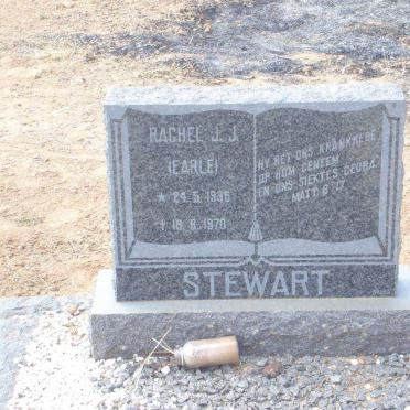 STEWART Rachel J.J. nee EARLE 1936-1970