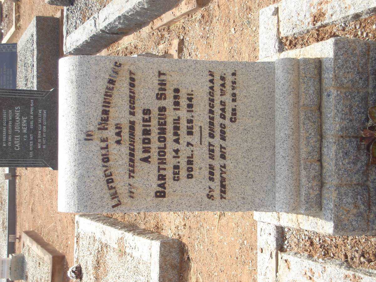 SMIT Andries Bartholomeus 1898-1941
