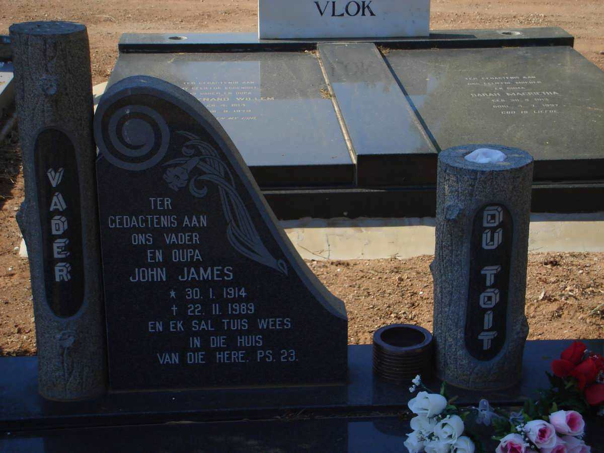 TOIT John James, du 1914-1989