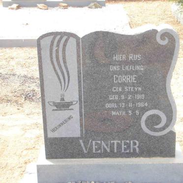 VENTER Corrie nee STEYN 1919-1964