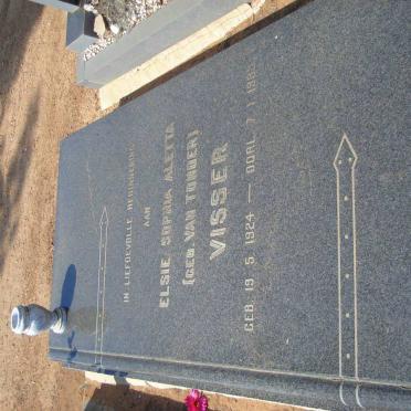 VISSER Marthinus Hermanus 1923-2000 &amp; Elsie Sophia Aletta  VAN TONDER 1924-1983