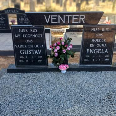 VENTER Gustav 1934-1984 &amp; Engela 1939-2021