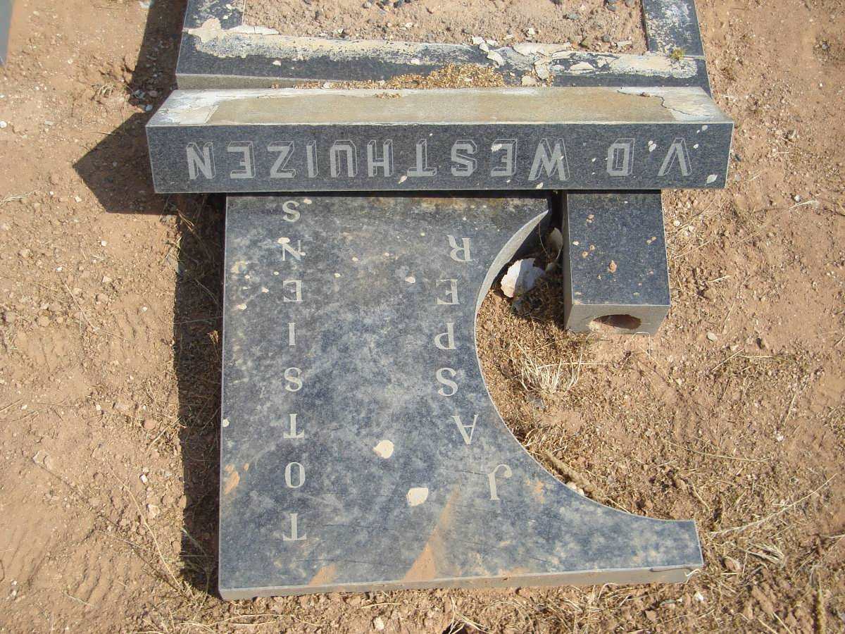 WESTHUIZEN Jasper, van der