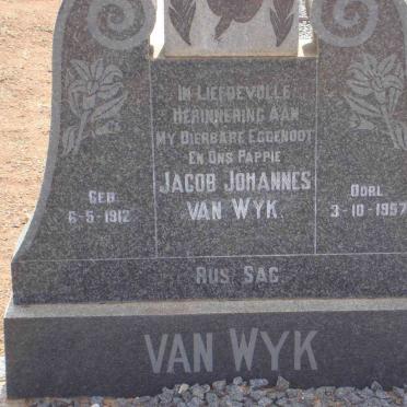 WYK Jacob Johannes, van 1912-1957