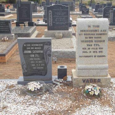 ZYL Hendrik Gideon, van 1891-1951 &amp; Johanna Catharina EKKERD 1897-1979