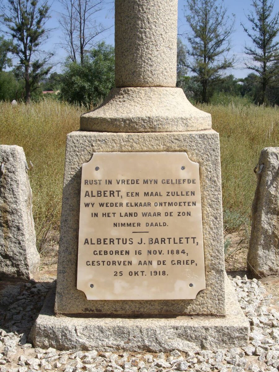 BARTLETT Albertus J. 1884-1918