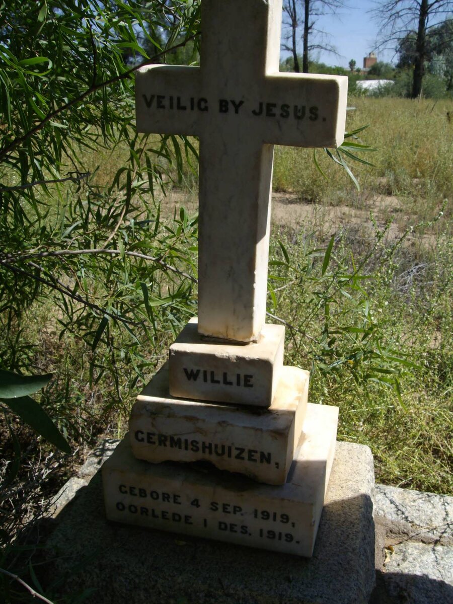 GERMISHUIZEN Willie 1919-1919