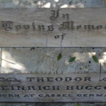 BUCCOLI Theodor Heinrich 1860-1899