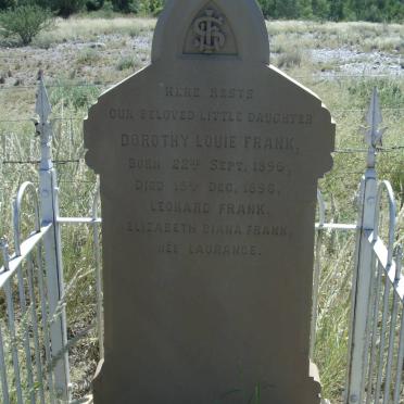 FRANK Dorothy Louie 1896-1896