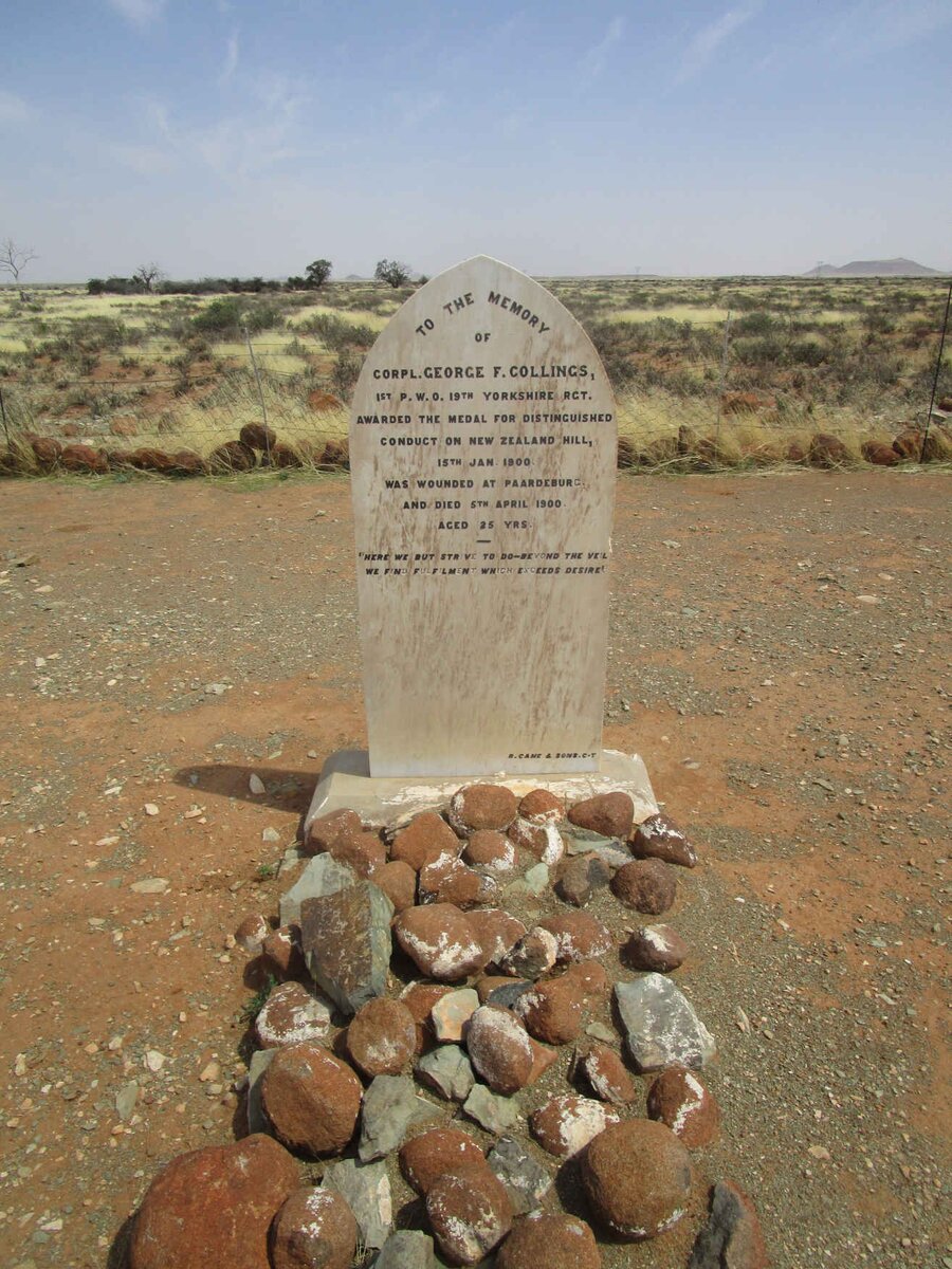 COLLINGS George F. -1900