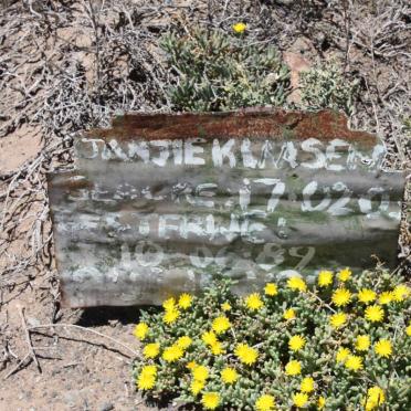 KLAASEN Janjie ????-1989