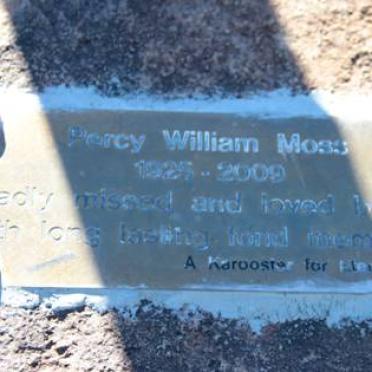 MOSS Percy William 1925-2009