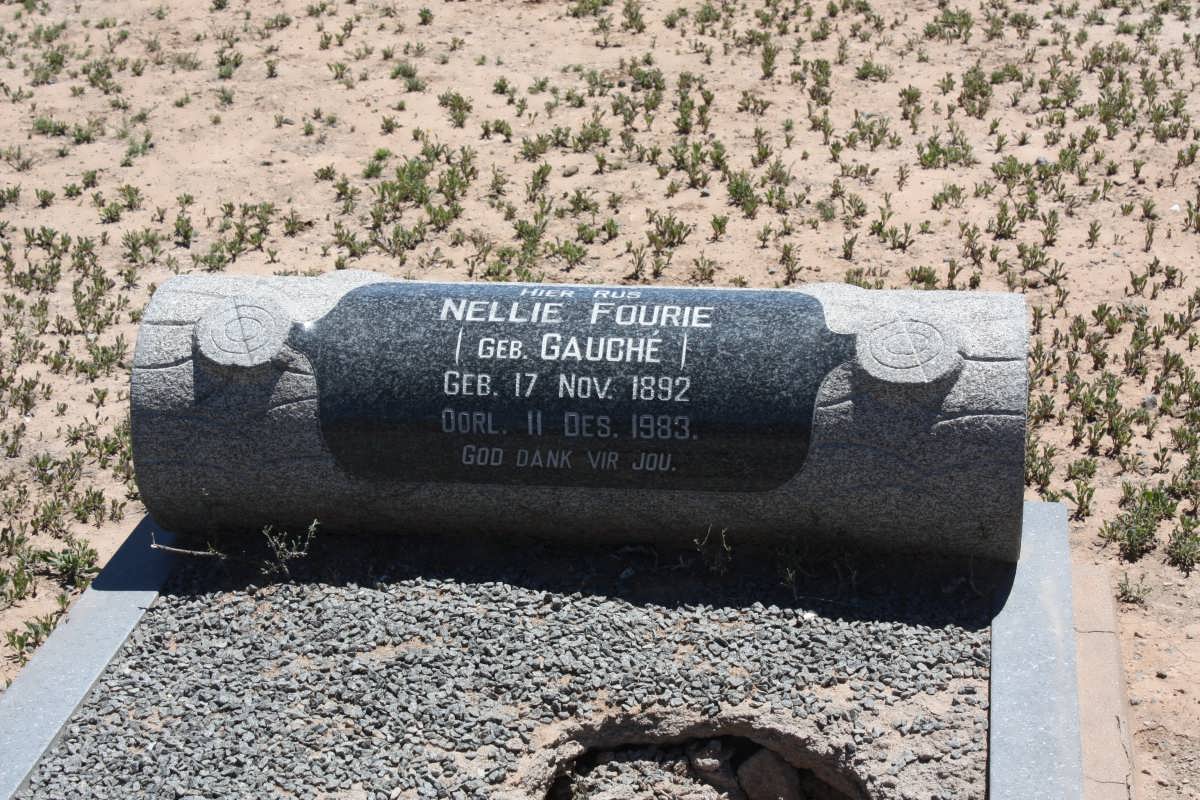 FOURIE Nellie nee GAUCHE 1892-1983