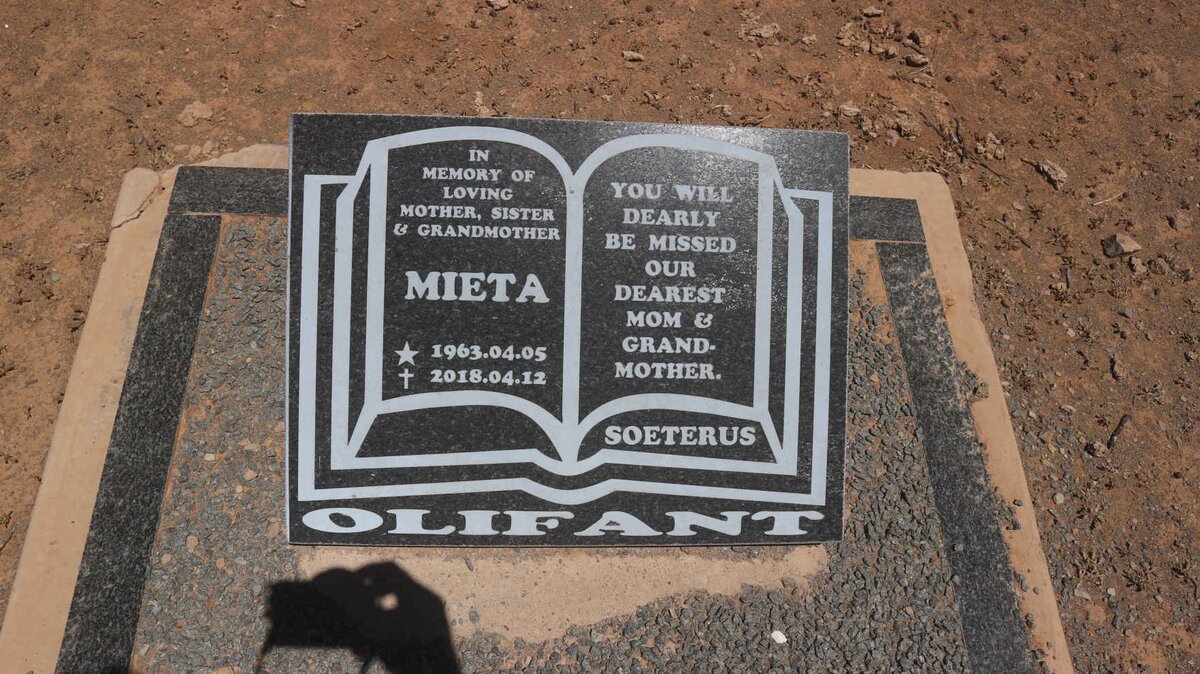 OLIFANT Mieta 1963-2018