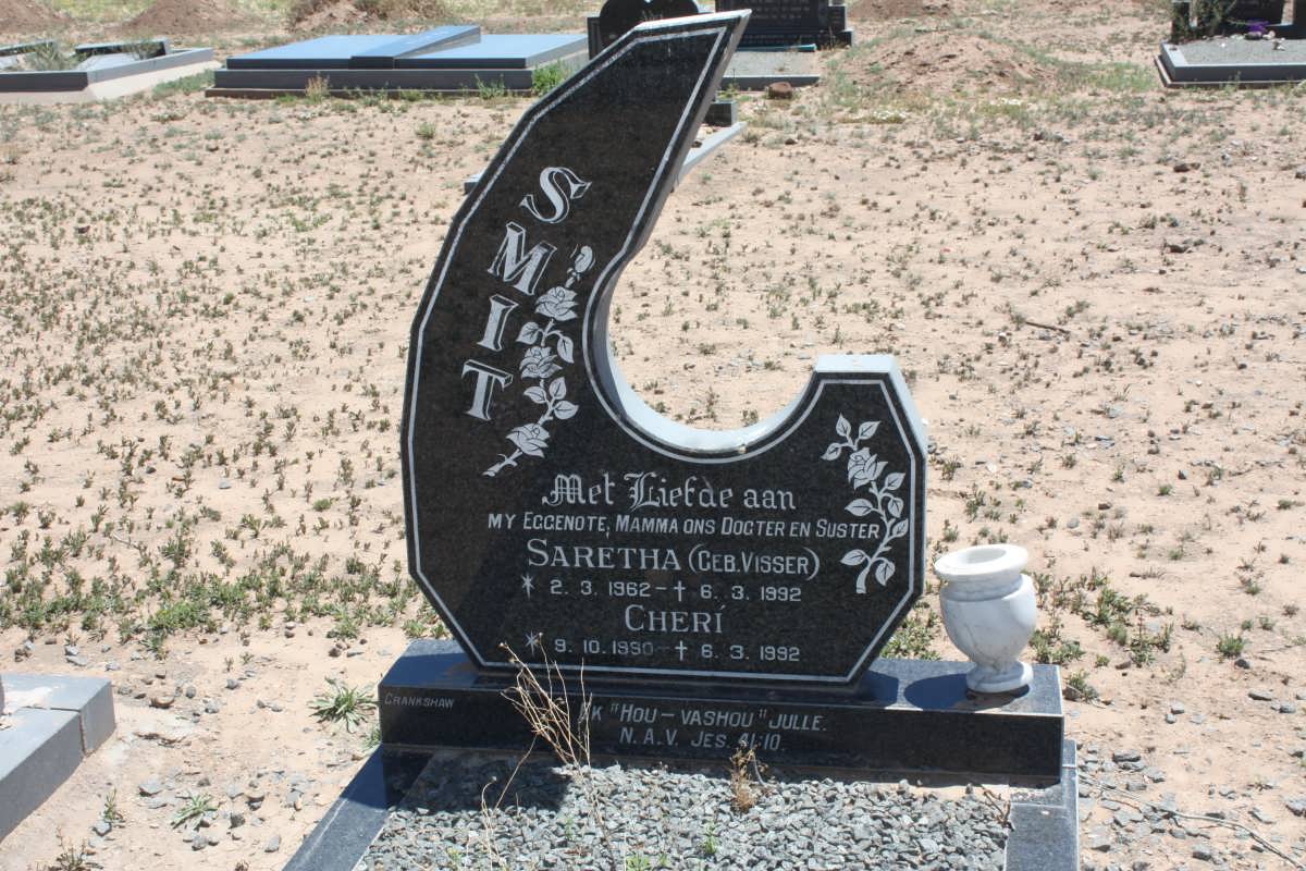 SMIT Saretha nee VISSER 1962-1992 :: SMIT Cheri 1990-1992