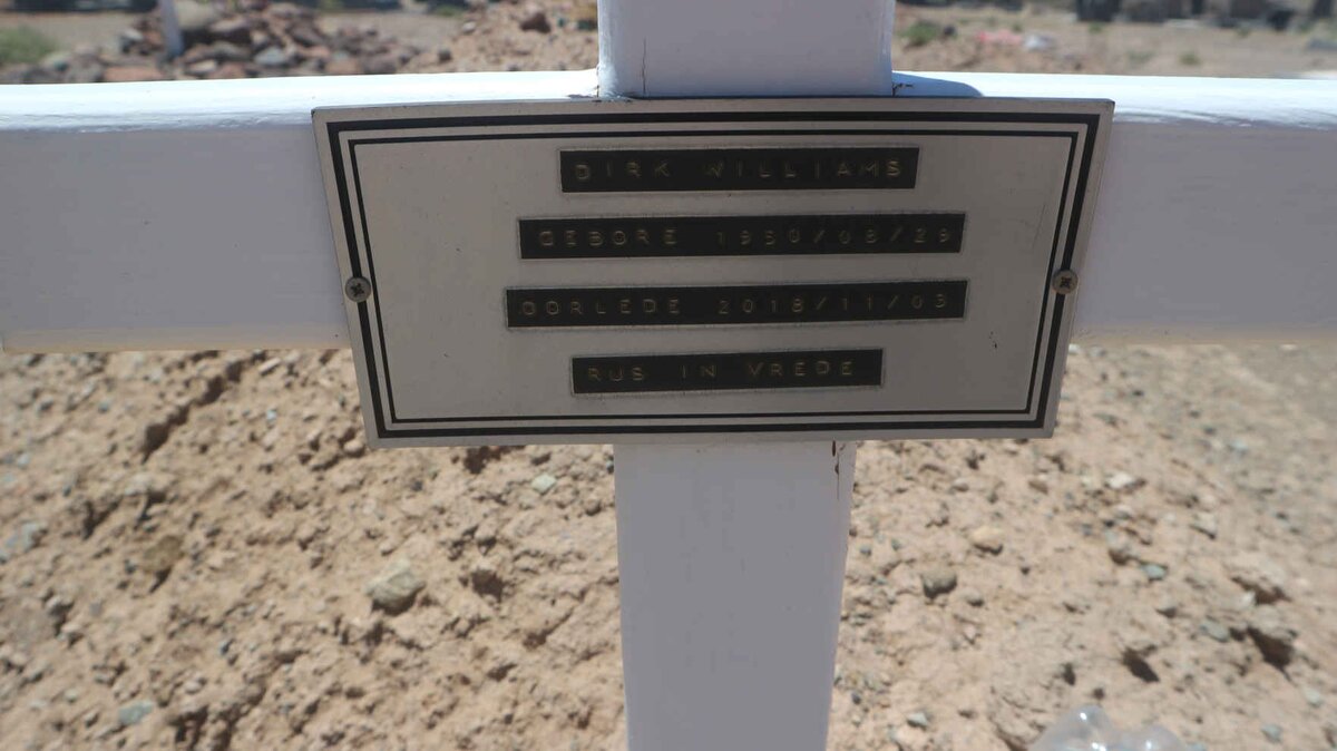 WILLIAMS Dirk 1950-2018