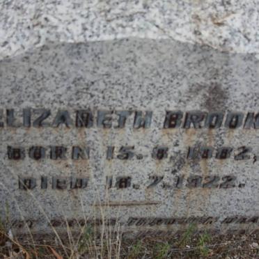 BROOKS Elizabeth 1882-1922