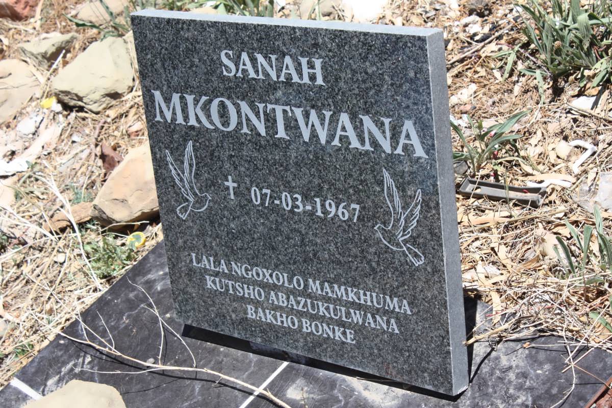 MKONTWANA Sanah -1967