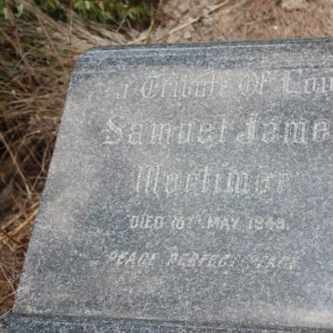 MORTIMER Samuel James -1949