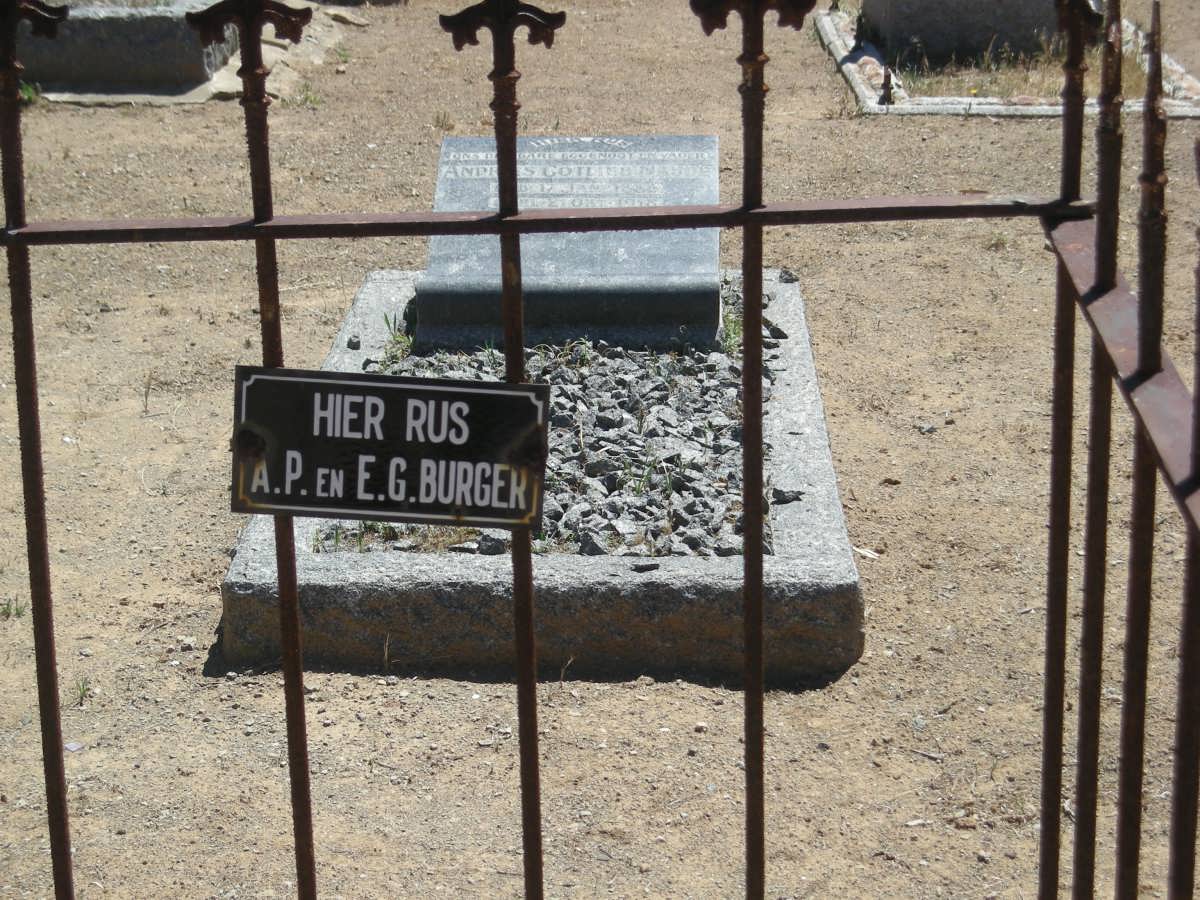 BURGER A.P. &amp; E.G.