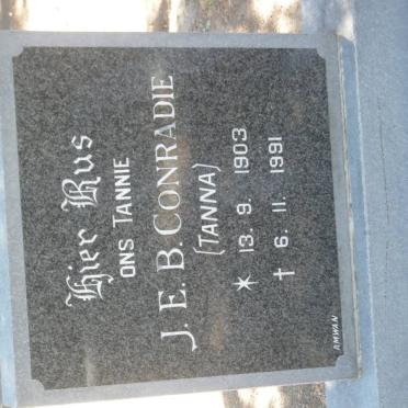 CONRADIE J.E.B. 1903-1991
