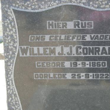 CONRADIE Willem J.J. 1860-1922