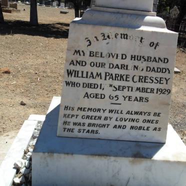 CRESSEY William Parke -1929