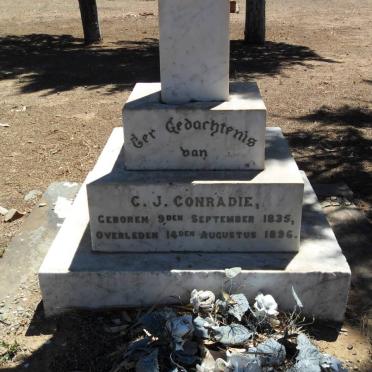 CONRADIE C.J. 1835-1896