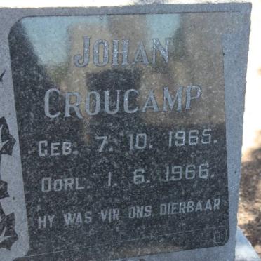 CROUCAMP Johan 1965-1966