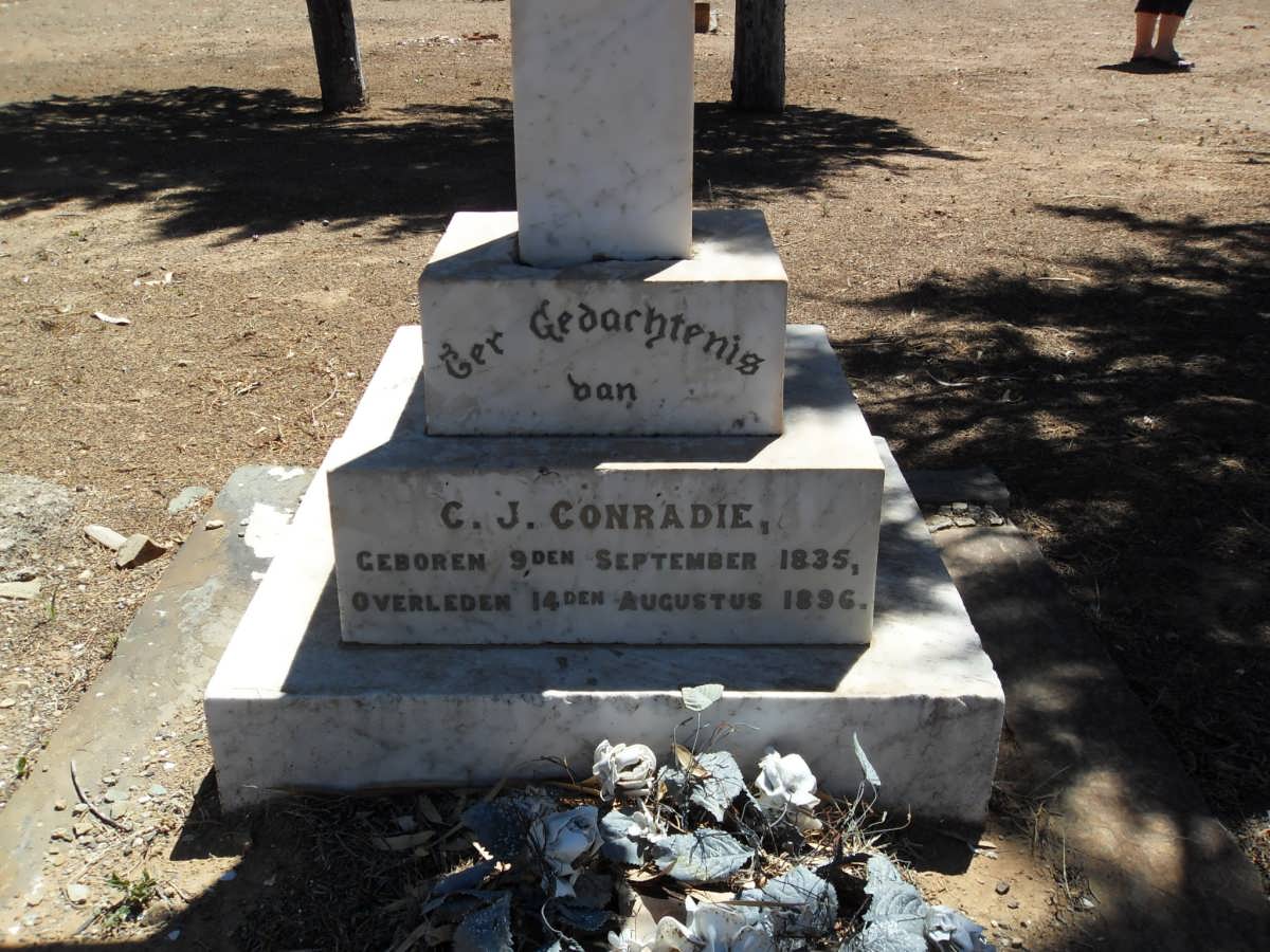 CONRADIE C.J. 1835-1896