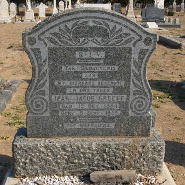 GREEFF Izak Jacob 1884-1943