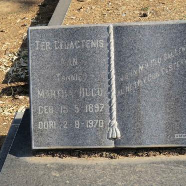 HUGO Martha 1897-1970