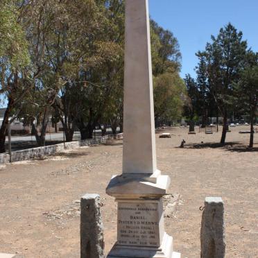 MERWE Daniel Pieter, v.d. 1864-1916 &amp; Magdalena J. GROENEWALD 1868-1928