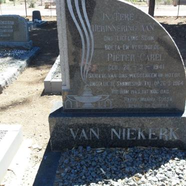 NIEKERK Pieter Carel, van 1941-1964