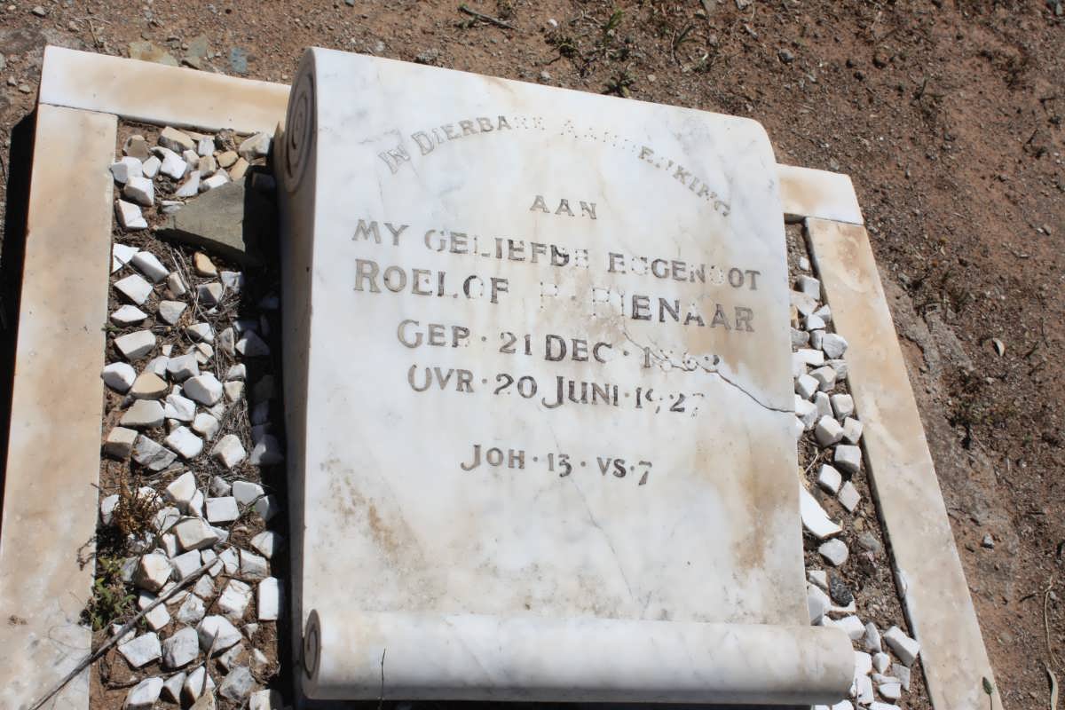 PIENAAR Roelof R. 1862-1927