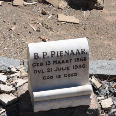 PIENAAR B.P. 1868-1936