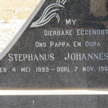 ROOS Stephanus Johannes 1899-1968 &amp; Hester Dorothea MARAIS 1898-1984
