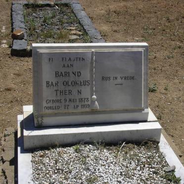 THERON Barend Bartolomeus 1878-1939
