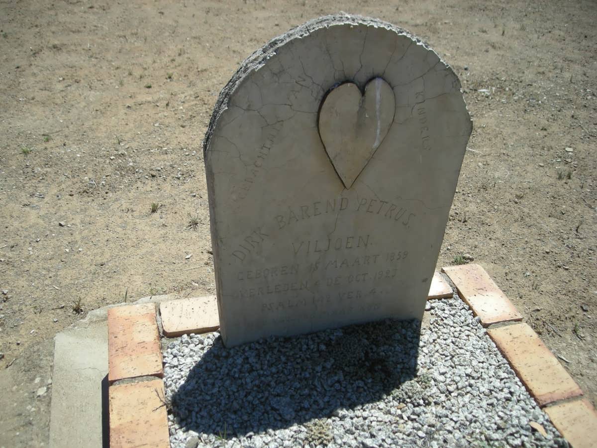 VILJOEN Dirk Barend Petrus 1859-1923