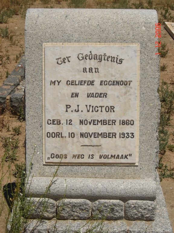 VICTOR P.J. 1860-1933