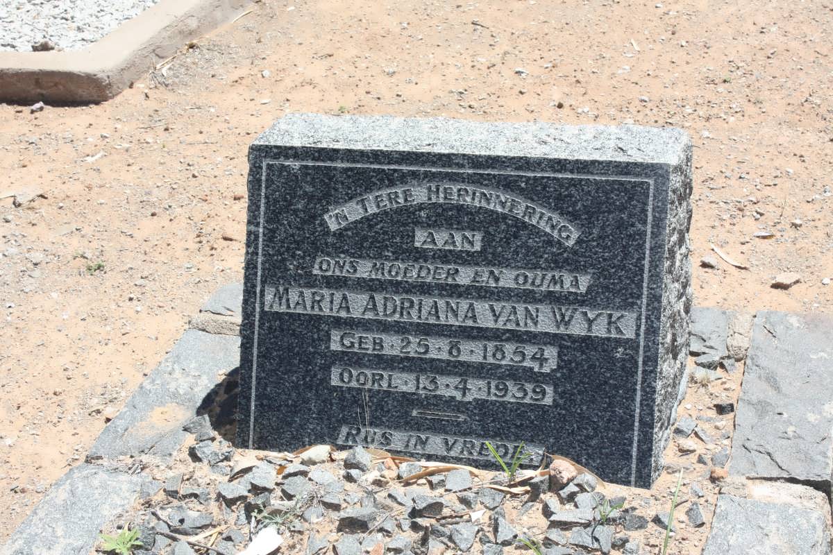 WYK Maria Adriana, van 1854-1939