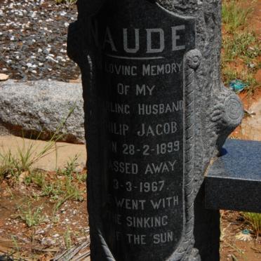 NAUDE Philip Jacob 1899-1967