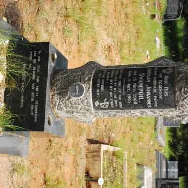 SWANEPOEL Adriaan Johannes 1900-1965