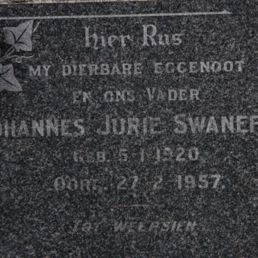 SWANEPOEL Johannes Jurie 1920-1957