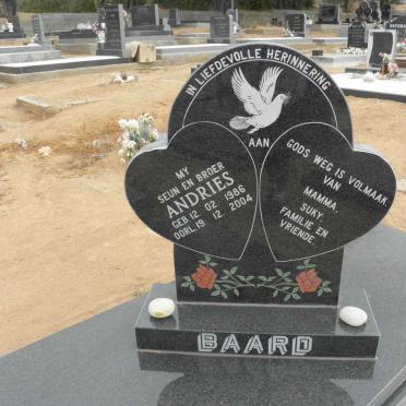 BAARD Andries 1986-2004