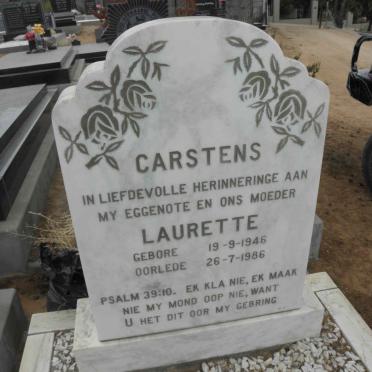 CARSTENS Laurette 1946-1986