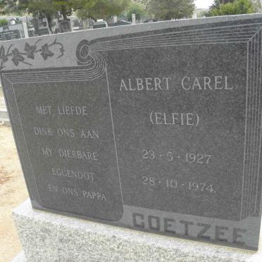 COETZEE Albert Carel 1927-1974