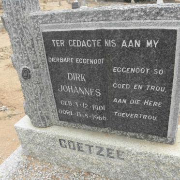 COETZEE Dirk Johannes 1901-1966