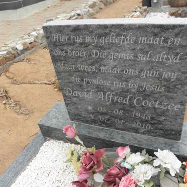 COETZEE David Alfred 1948-2010